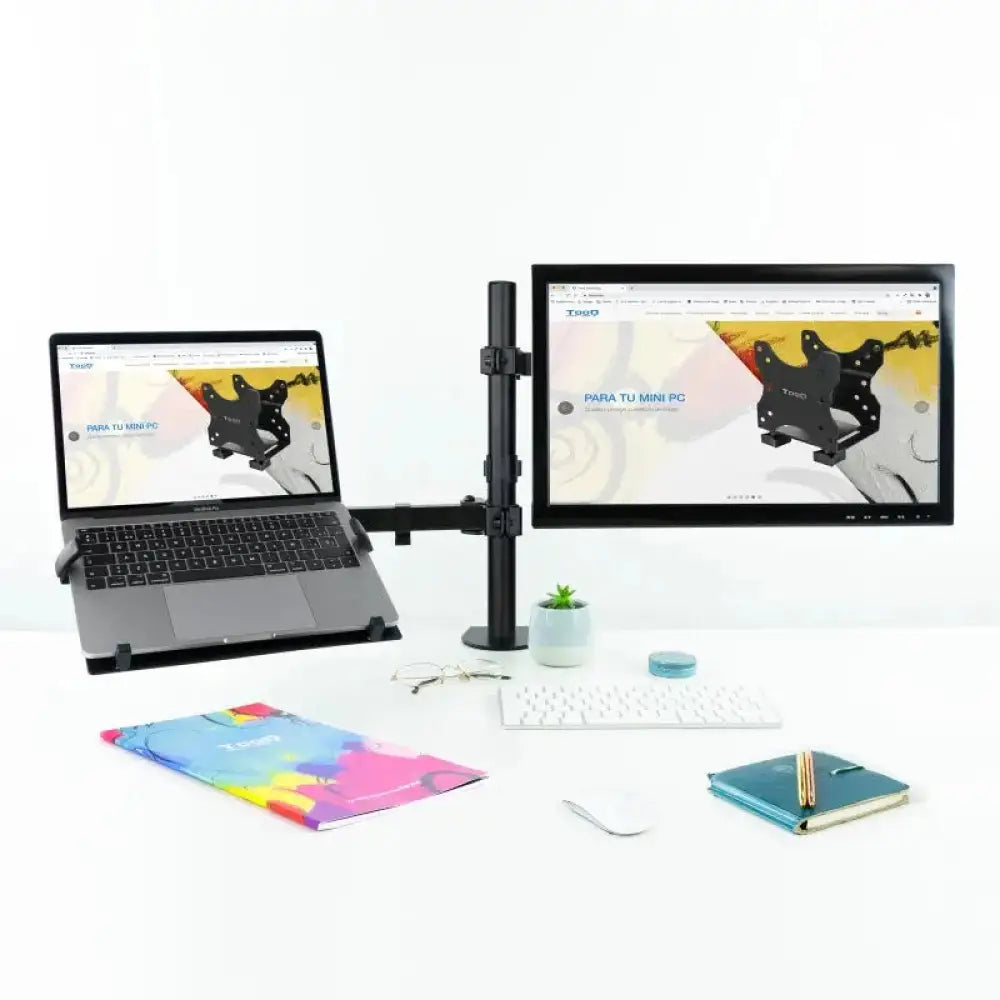 Tooq DB1200TN-B Soporte mesa monitor/portátil - detalle