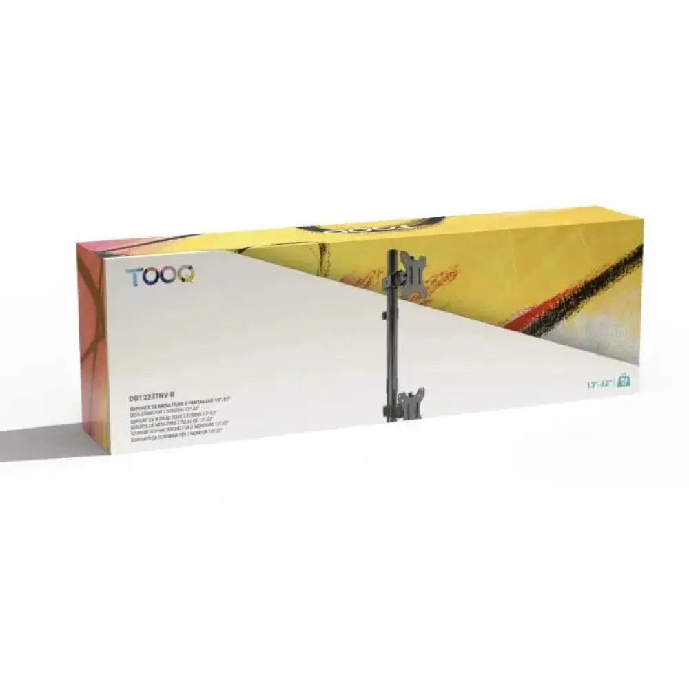 Tooq DB1233TNV-B Soporte mesa 2 brazos vertical - detalle