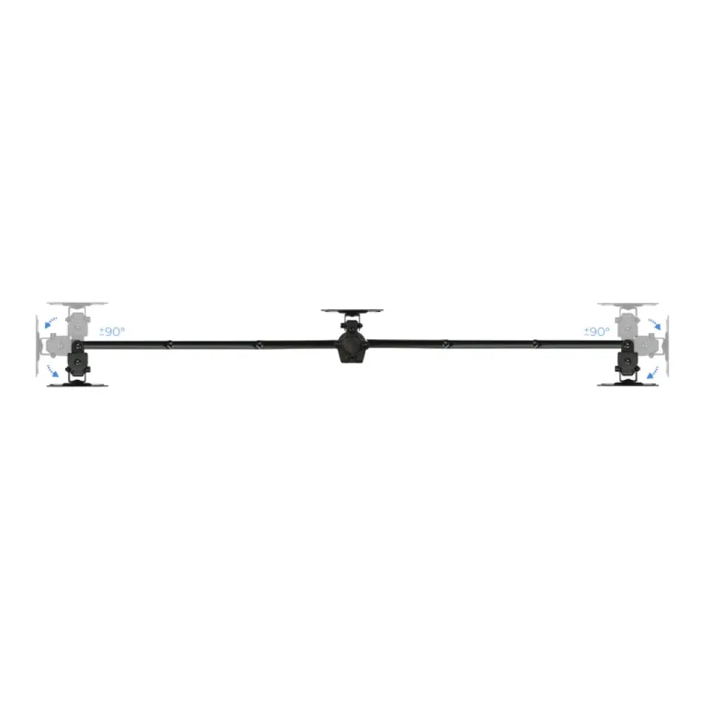 TooQ DB1327TN-B soporte para monitor 68.6 cm (27") Negro Escritorio - detalle