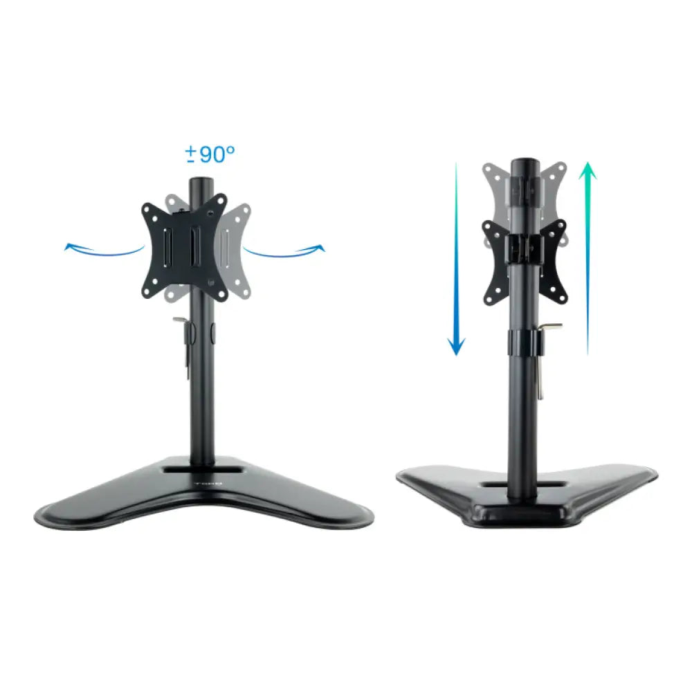 TooQ DB1701TN-B soporte para monitor 81.3 cm (32") Escritorio Negro - detalle