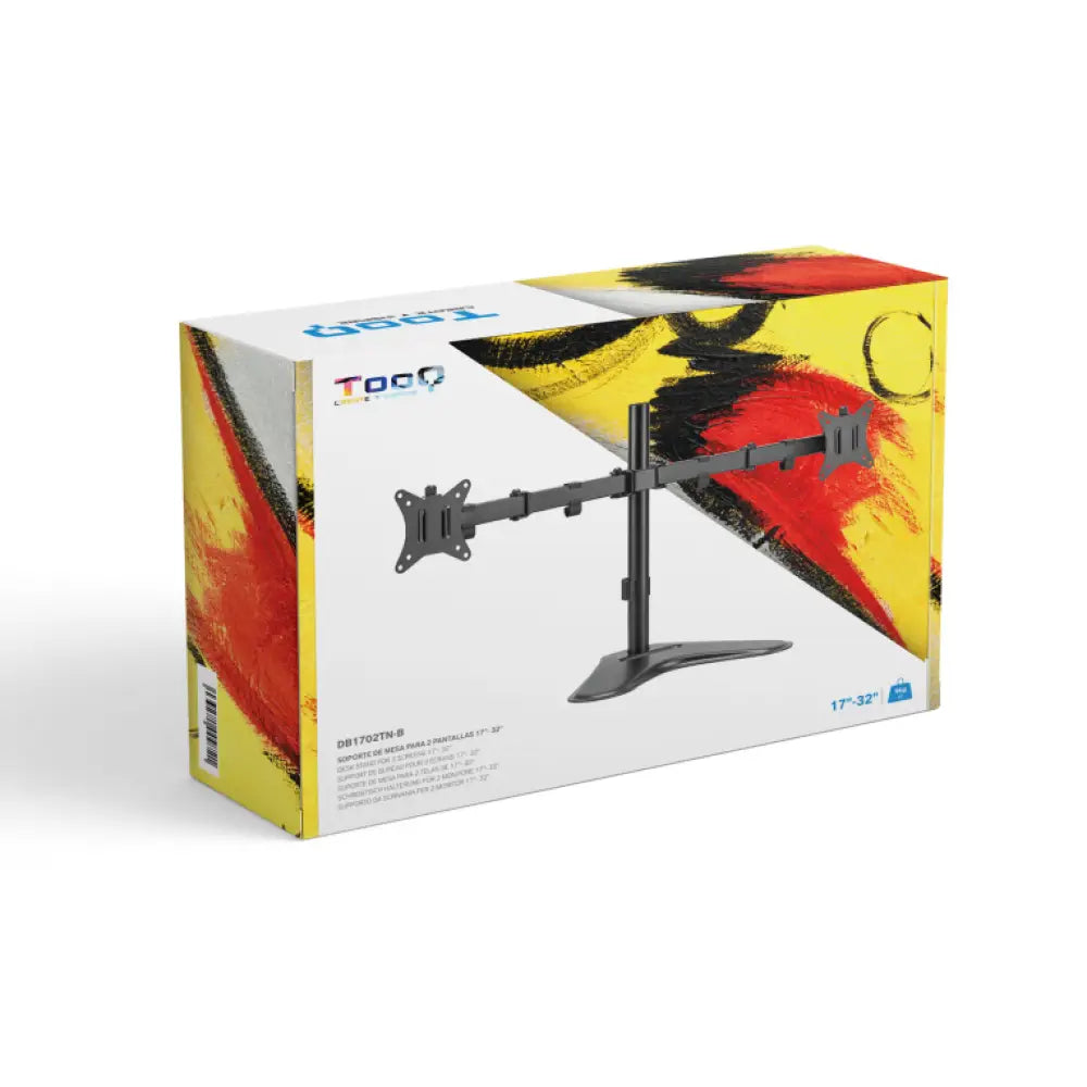 TooQ DB1702TN-B soporte para monitor 81.3 cm (32") Escritorio Negro - detalle