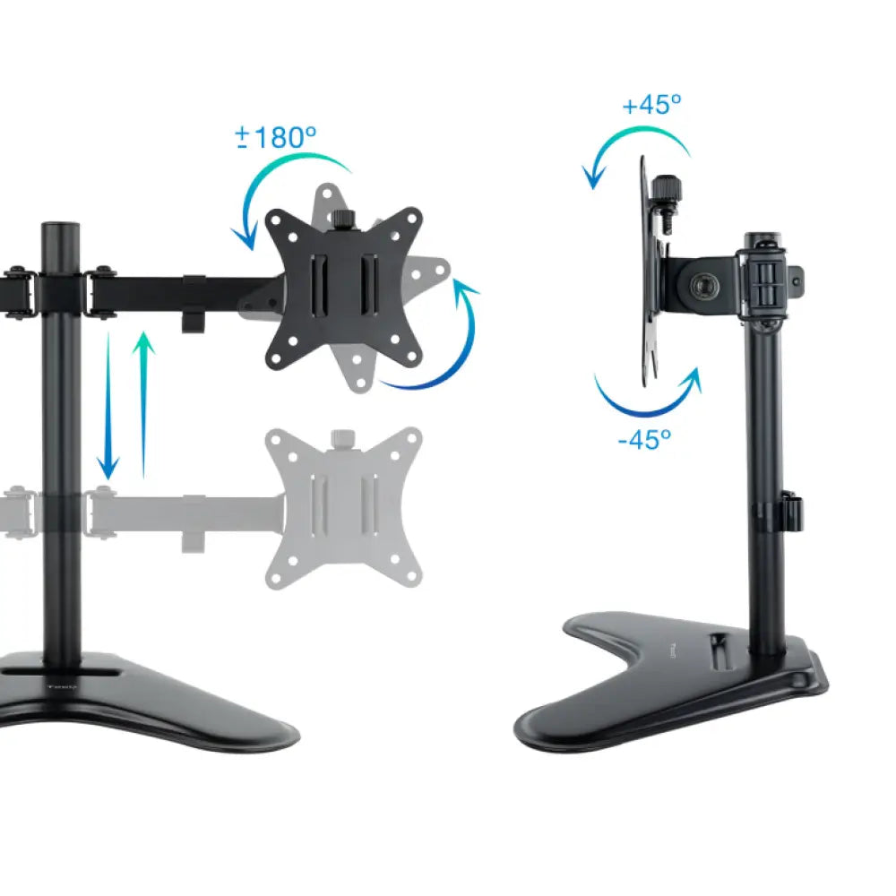 TooQ DB1702TN-B soporte para monitor 81.3 cm (32") Escritorio Negro - detalle