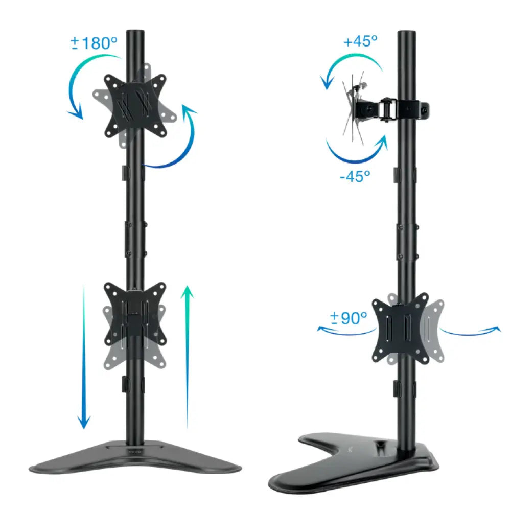 TooQ DB1703TNV-B soporte para monitor 81.3 cm (32") Escritorio Negro - detalle