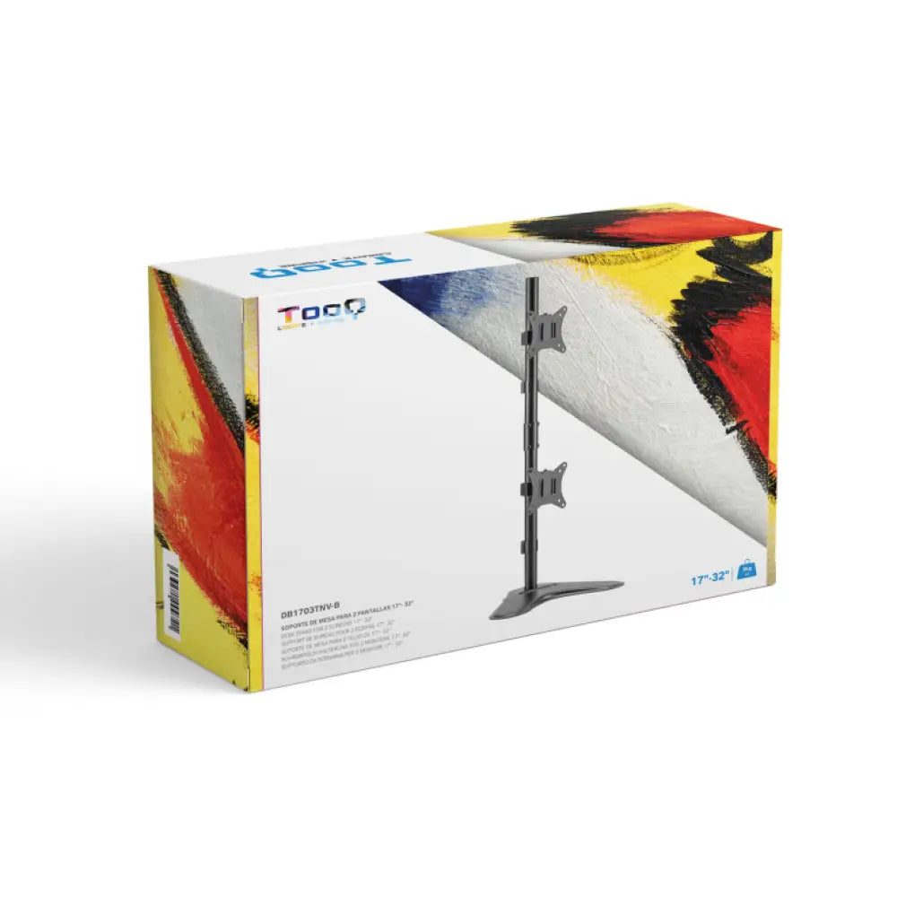 TooQ DB1703TNV-B soporte para monitor 81.3 cm (32") Escritorio Negro - detalle