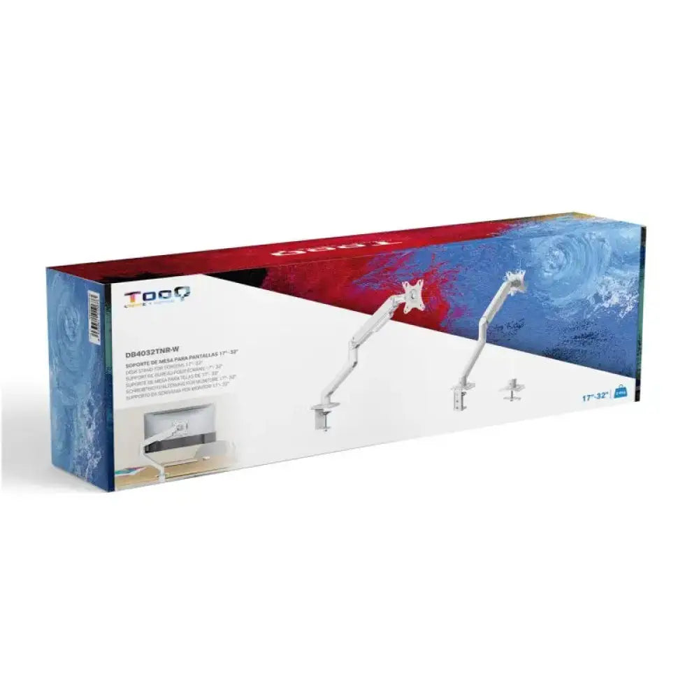 Tooq DB4032TNR-W Soporte mesa monitor/tv 17-32" Bc - detalle