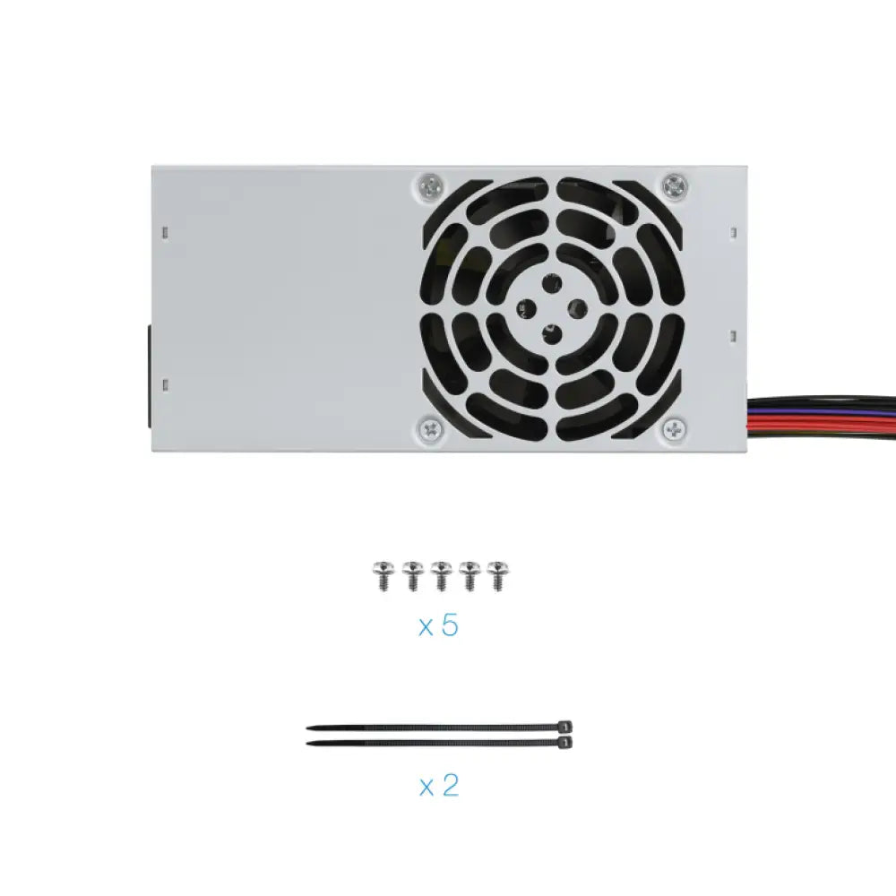 TooQ Ecopower II TFX OEM unidad de fuente de alimentación 500 W 20+4 pin ATX Plata - detalle