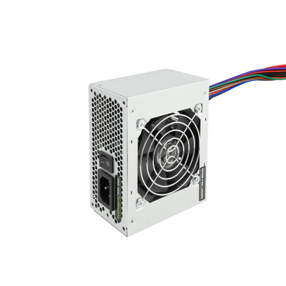 TooQ Fonte Ecopower II unidad de fuente de alimentación 500 W 20+4 pin ATX SFX Plata - detalle