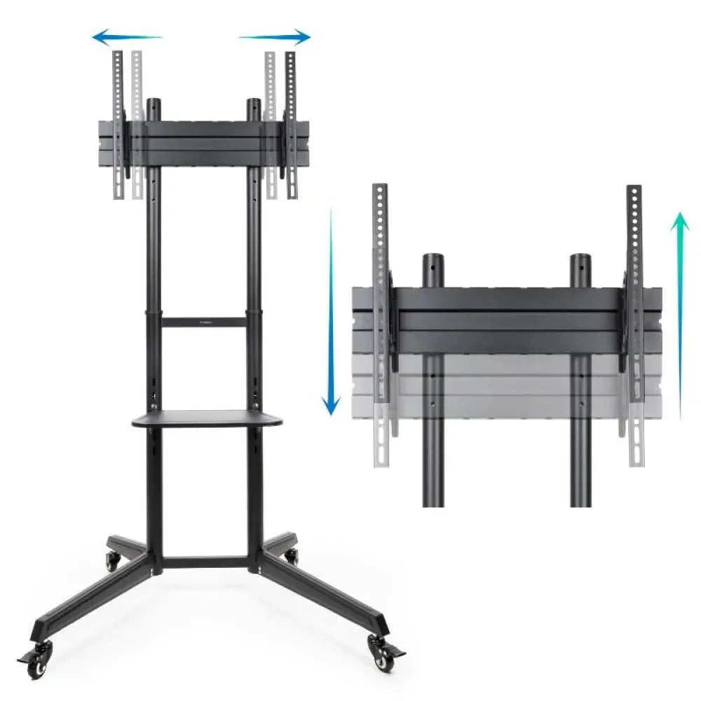 Tooq FS1170M-B Soporte suelo ruedas Ramsés 37"-70" - detalle
