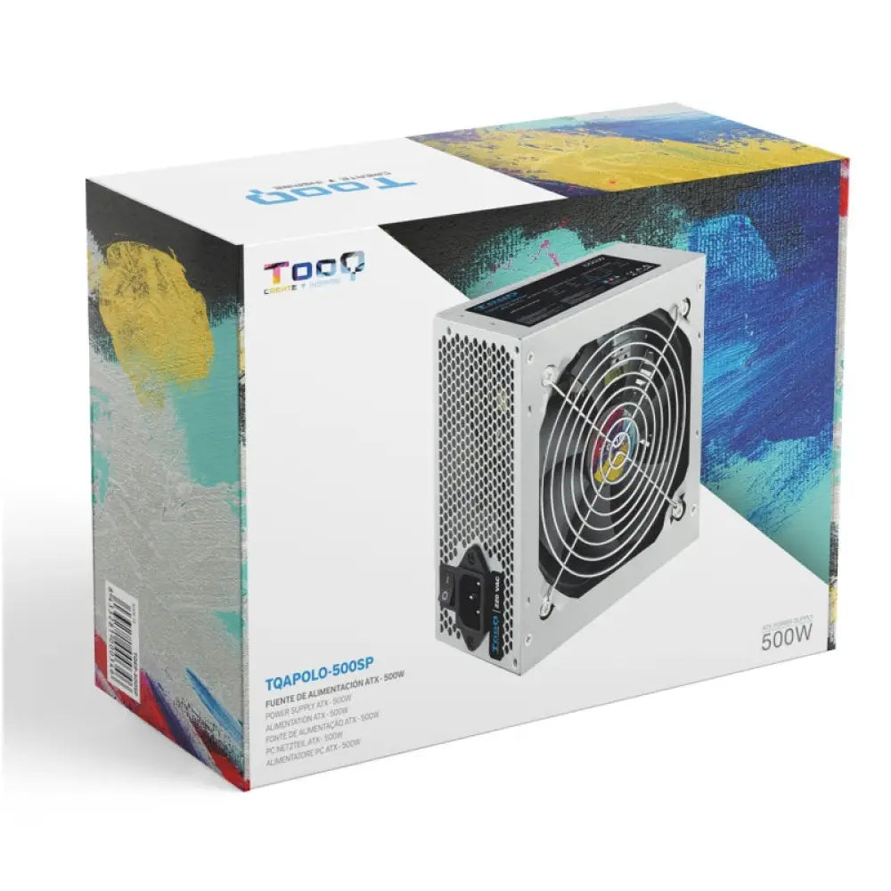 Tooq Fuente Alimentación TQAPOLO-500SP 500W PFC - detalle