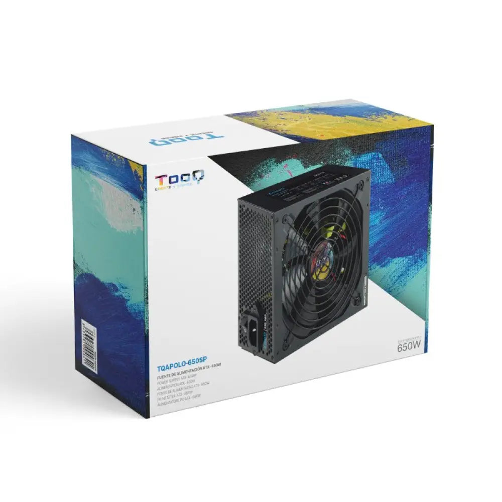 Tooq Fuente Alimentación TQAPOLO-650SP 650W - detalle