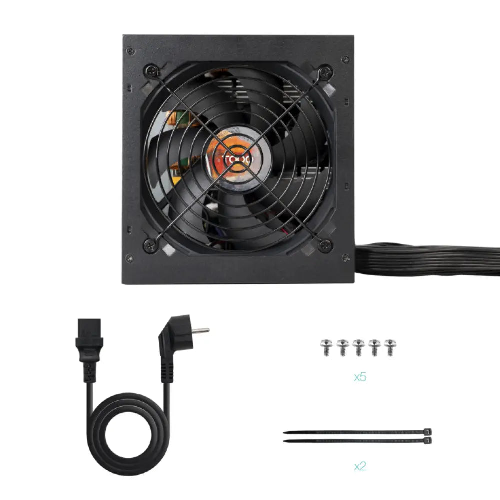 TooQ Fuente de alimentación ATX 750W APFC 80Plus Bronze - detalle