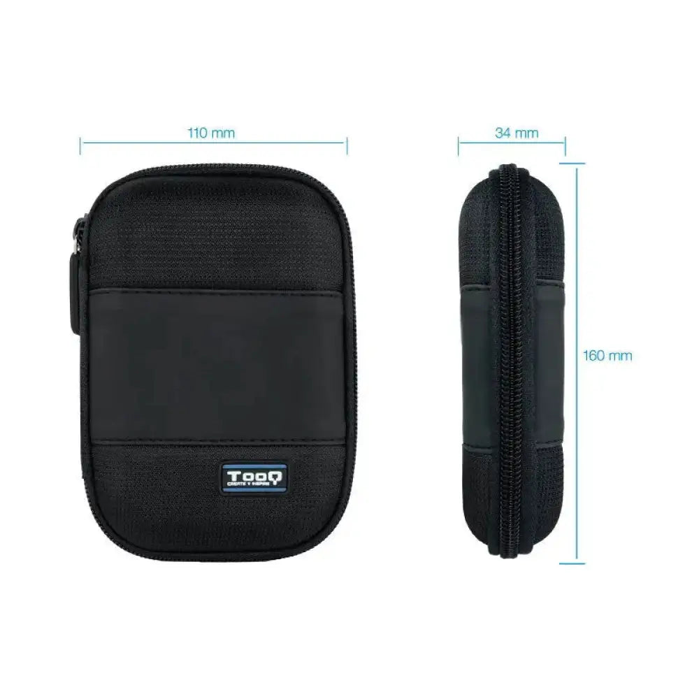 Tooq Funda resistente disco duro de 2,5" Negro - detalle