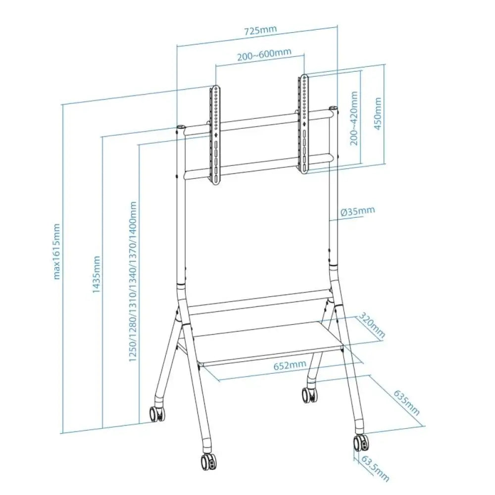 Tooq IDreams Soporte suelo pantallas 37"-86" - detalle