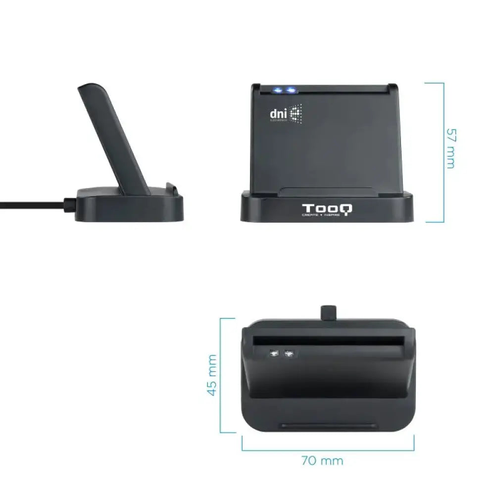 Tooq Lector de tarjetas DNIE VISION USB 2.0 - detalle