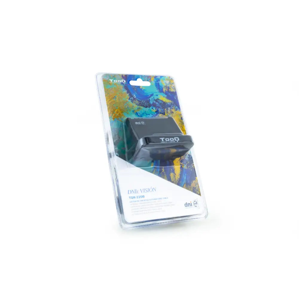 TooQ Lector de Tarjetas Inteligentes DNIe VISION USB 2.0. Negro - detalle