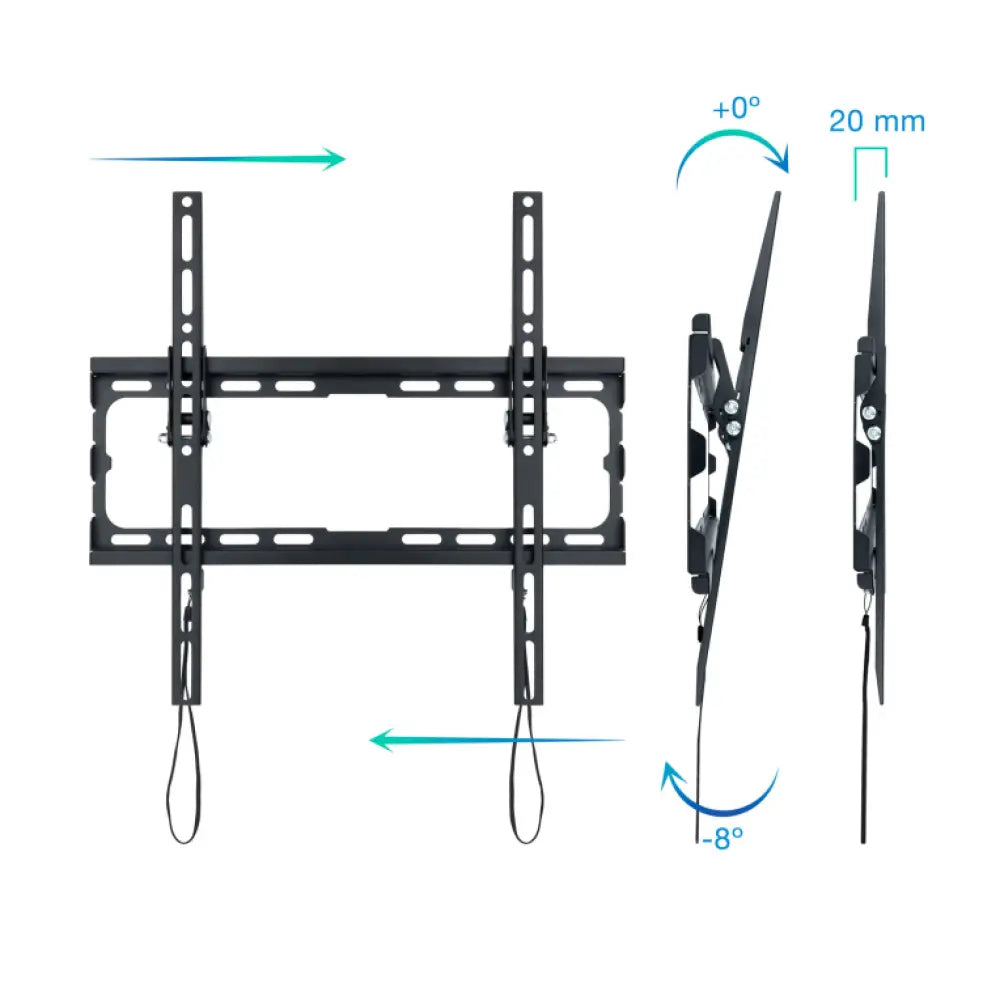 TooQ LP1071T-B soporte para TV 177.8 cm (70") Negro - detalle