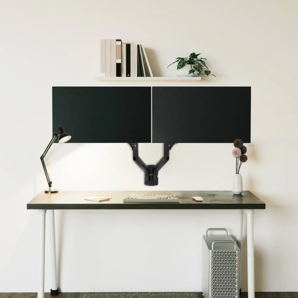 TooQ LP1434TNR-B soporte para monitor 86.4 cm (34") Escritorio Blanco - detalle