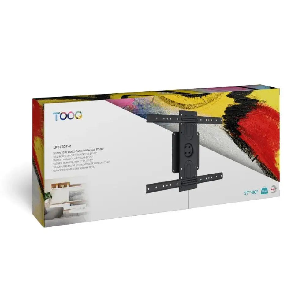 Tooq LP3780F-R Soporte pared rotación 360º Negro - detalle