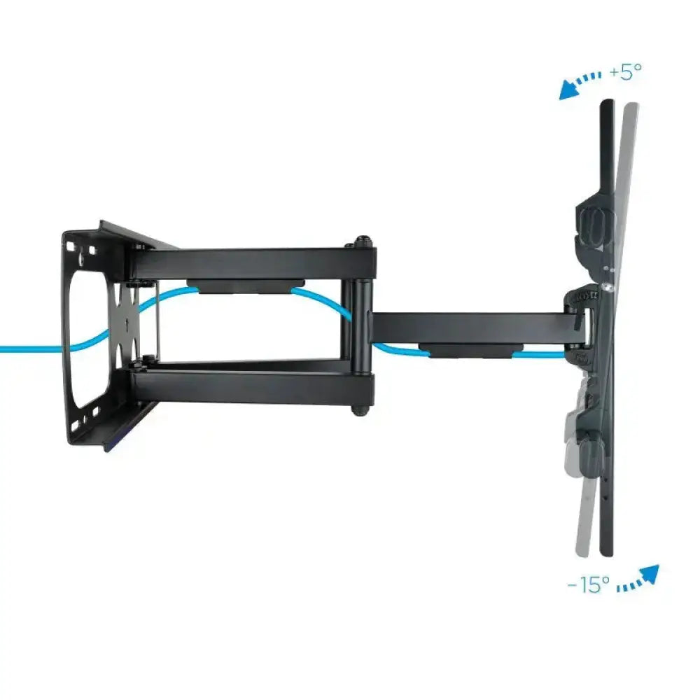 Soporte de pared para pantallas de 37 a 90 pulgadas de la marca TOOQ, compatible con televisores y monitores.