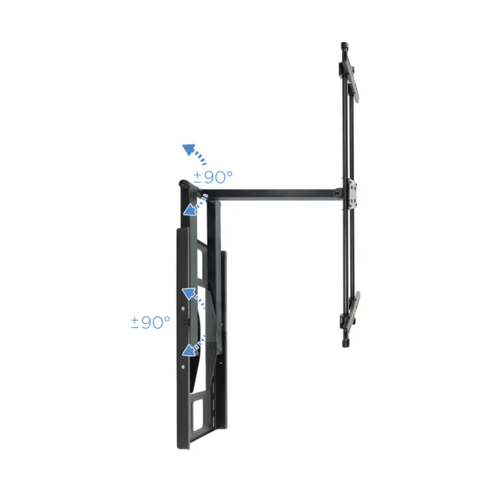 TooQ LP4380XL-B soporte para TV 2.03 m (80") Negro - detalle