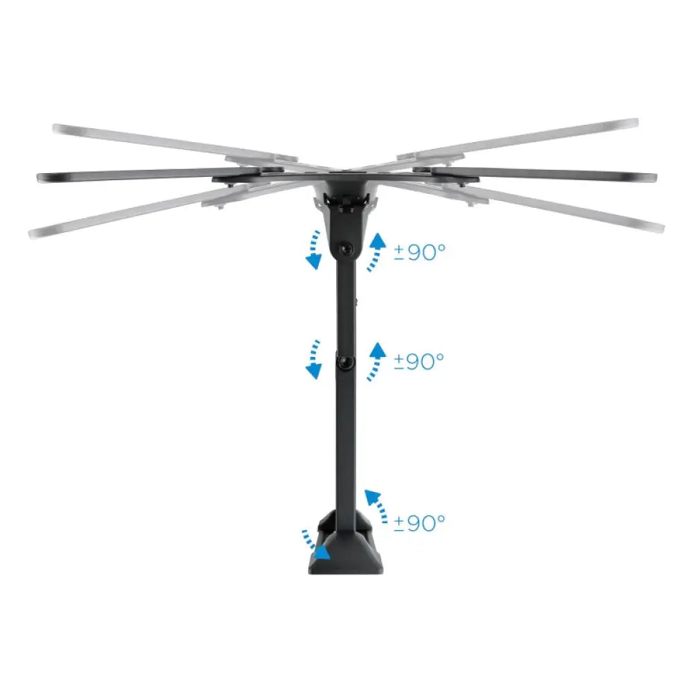 Tooq LP6055TN-B Soporte TV Incl/gira 23"-55" 3Piv - detalle
