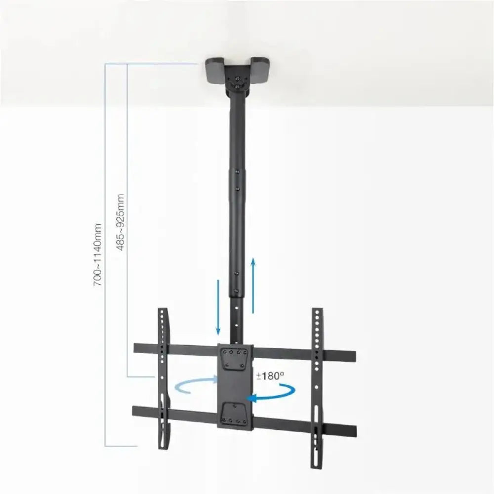 Tooq LPCE1186TSLI-B Soporte techo TV 43"-86" - detalle