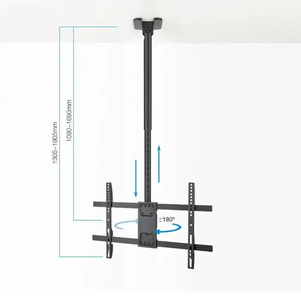 Tooq LPCE1186TSLI-XL-B Soporte techo TV 43"-86" - detalle