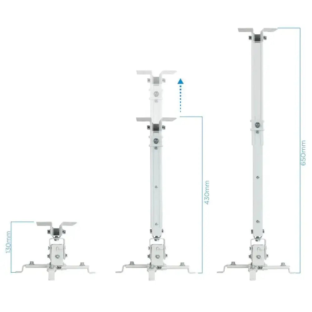 Tooq PJ2012T-W Soporte Proyector Techo Blanco - detalle