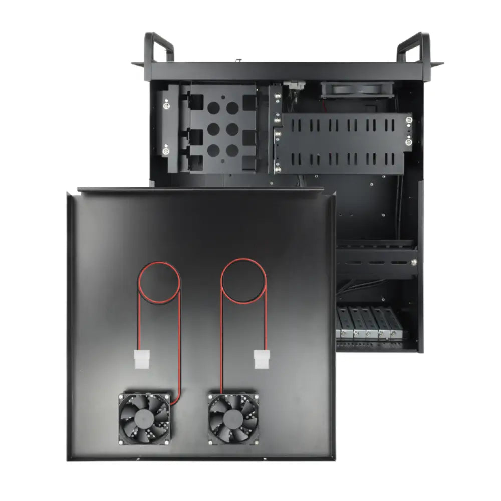 TooQ RACK-406N-USB3 armario rack Bastidor de pared Negro - detalle