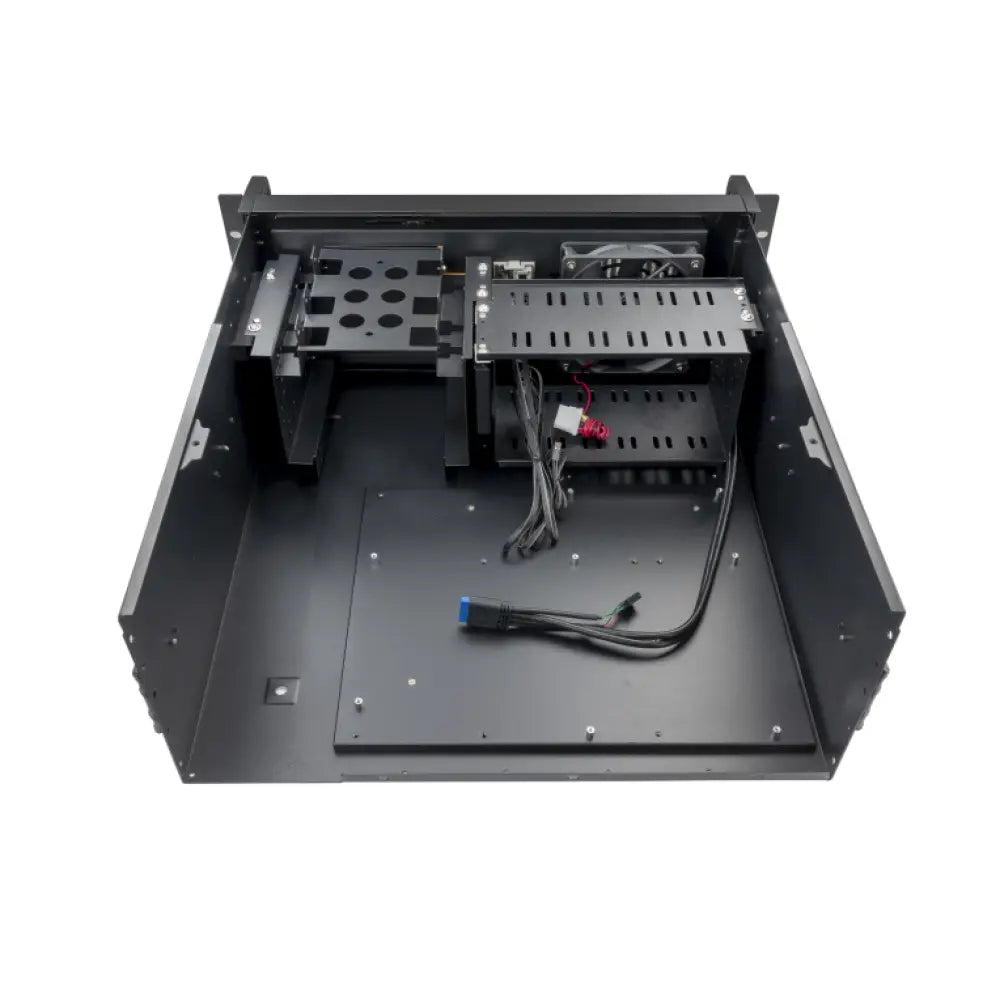 TooQ RACK-406N-USB3 armario rack Bastidor de pared Negro - detalle