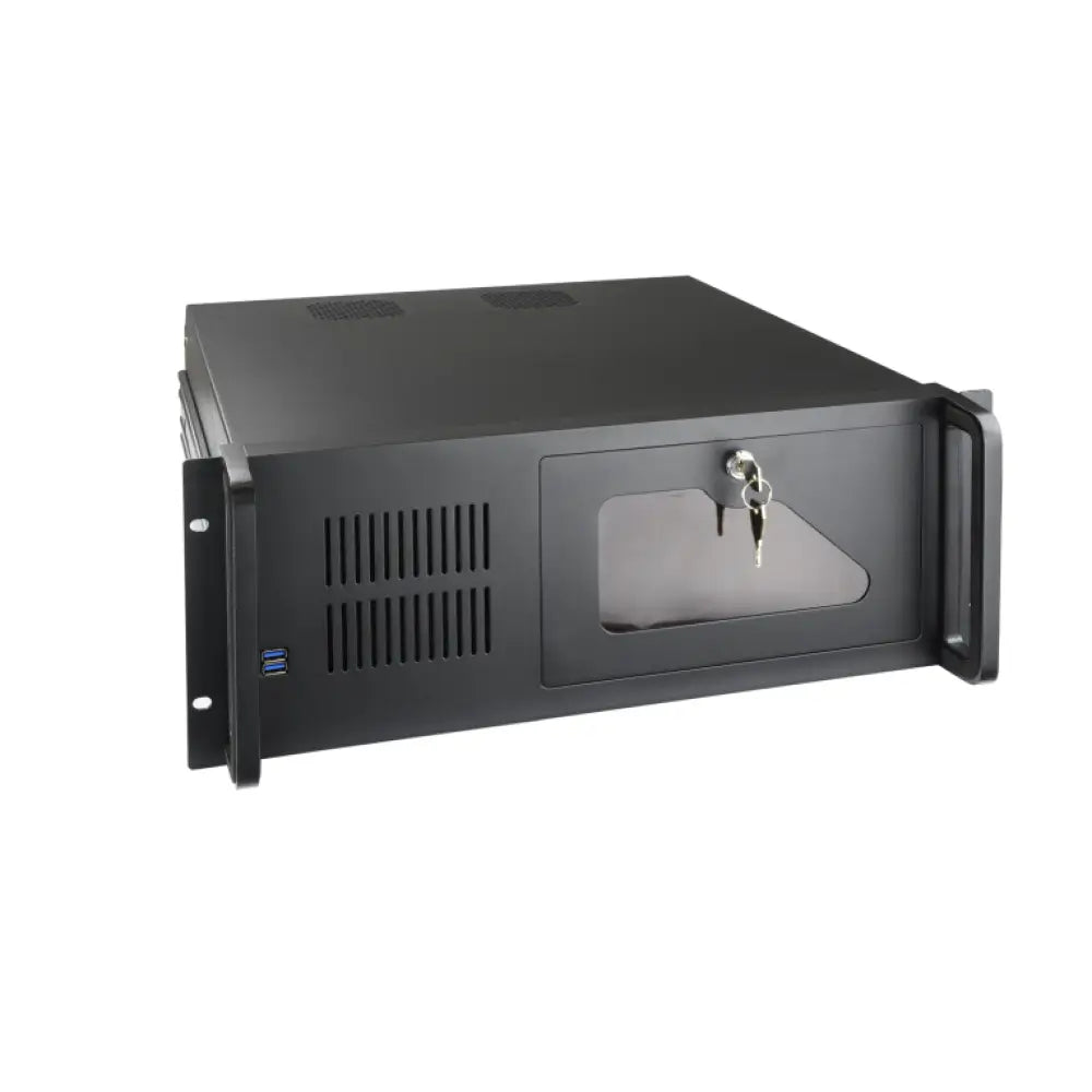 TooQ RACK-406N-USB3 armario rack Bastidor de pared Negro - detalle