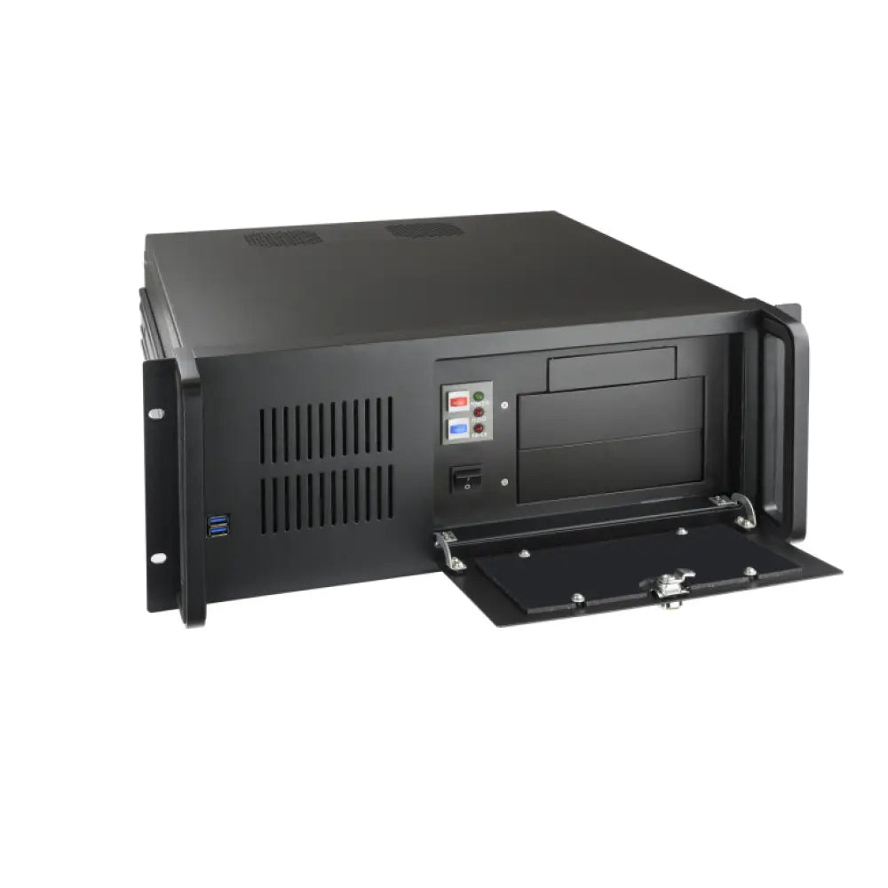 TooQ RACK-406N-USB3 armario rack Bastidor de pared Negro - detalle