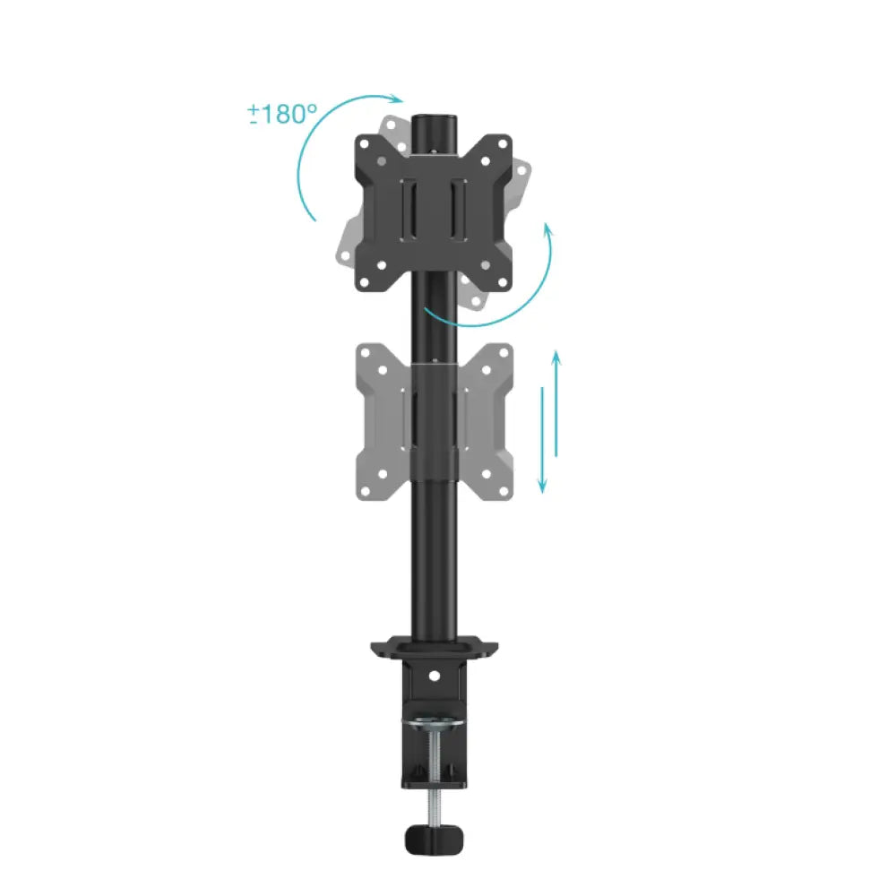 TooQ Soporte de Mesa para Pantallas de 17"-32". Negro - detalle