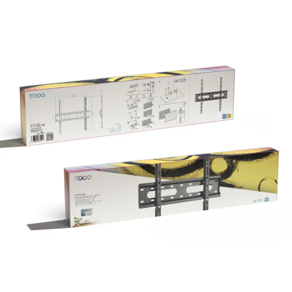 TooQ Soporte Fijo de pared para pantallas 32"- 70". Negro - detalle