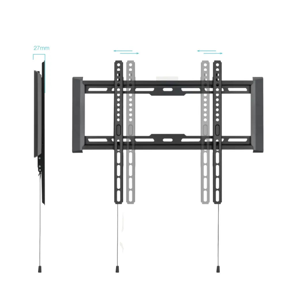 TooQ Soporte Fijo de pared para pantallas 32"- 70". Negro - detalle