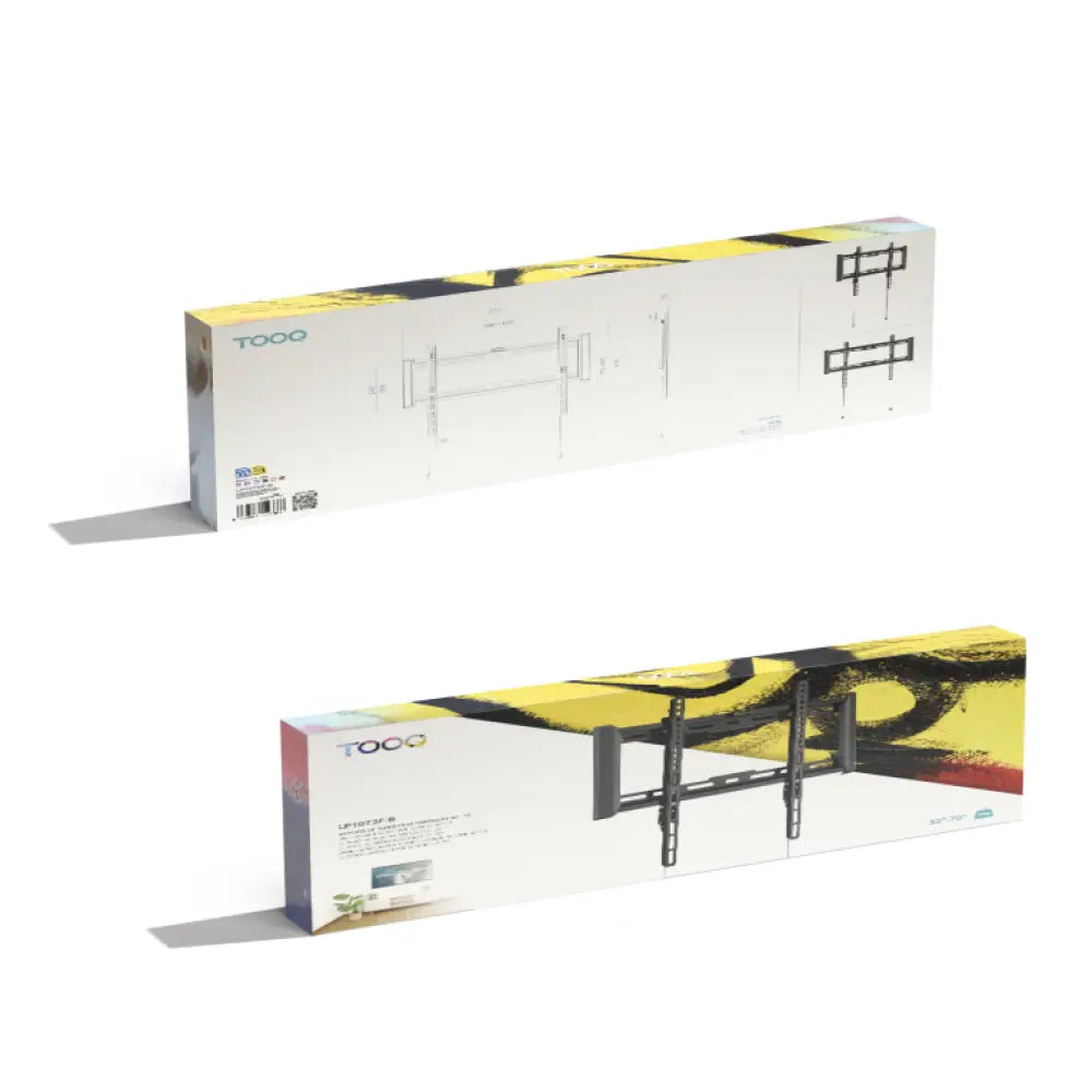TooQ Soporte Fijo de pared para pantallas 32"- 70". Negro - detalle