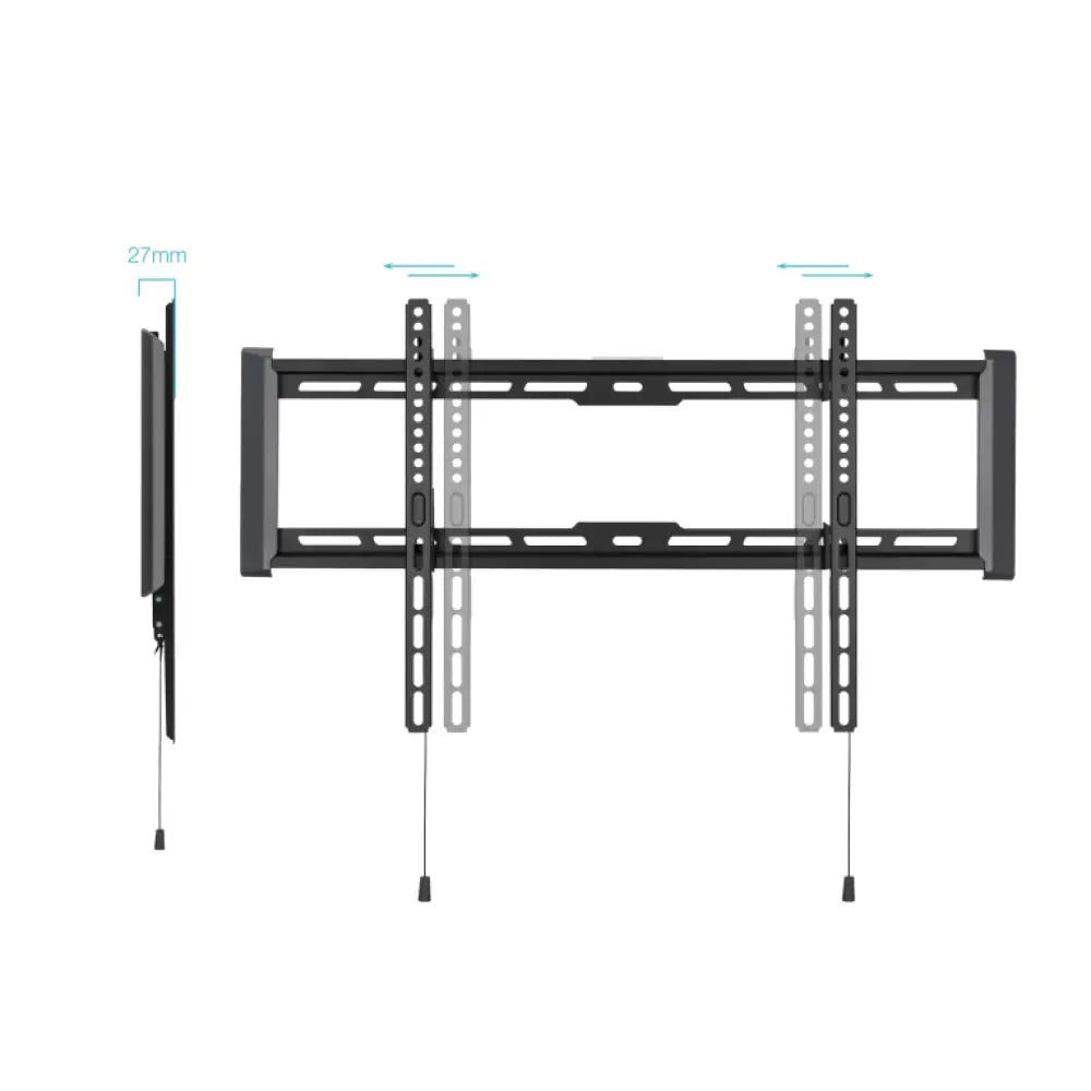 TooQ Soporte Fijo de pared para pantallas 37"- 80". Negro - detalle