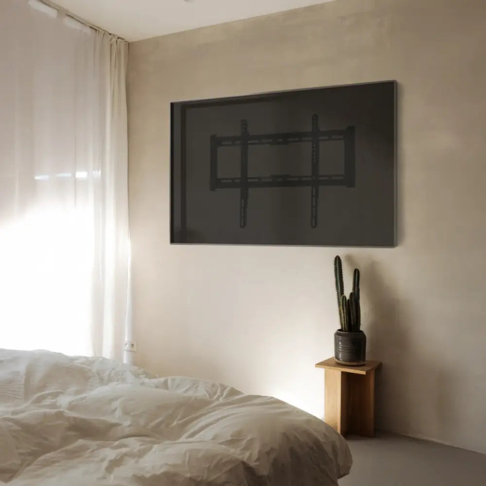TooQ Soporte Fijo de pared para pantallas 37"- 80". Negro - detalle