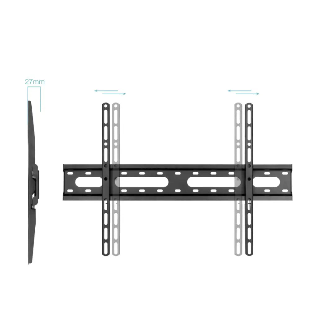 TooQ Soporte Fijo de pared para pantallas 37"- 80". Negro - detalle