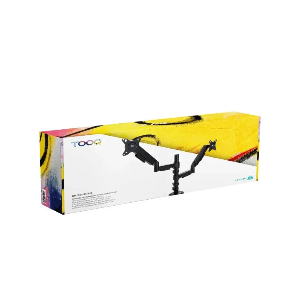 Tooq Soporte mesa DB1533TNR-B 2 brazo 17-32 Negro - detalle