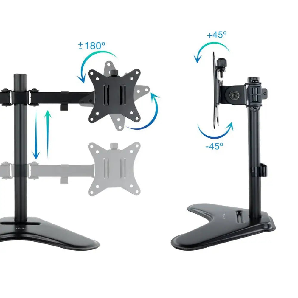 Tooq Soporte mesa DB1702TN-B 2 brazos 17-32" - detalle