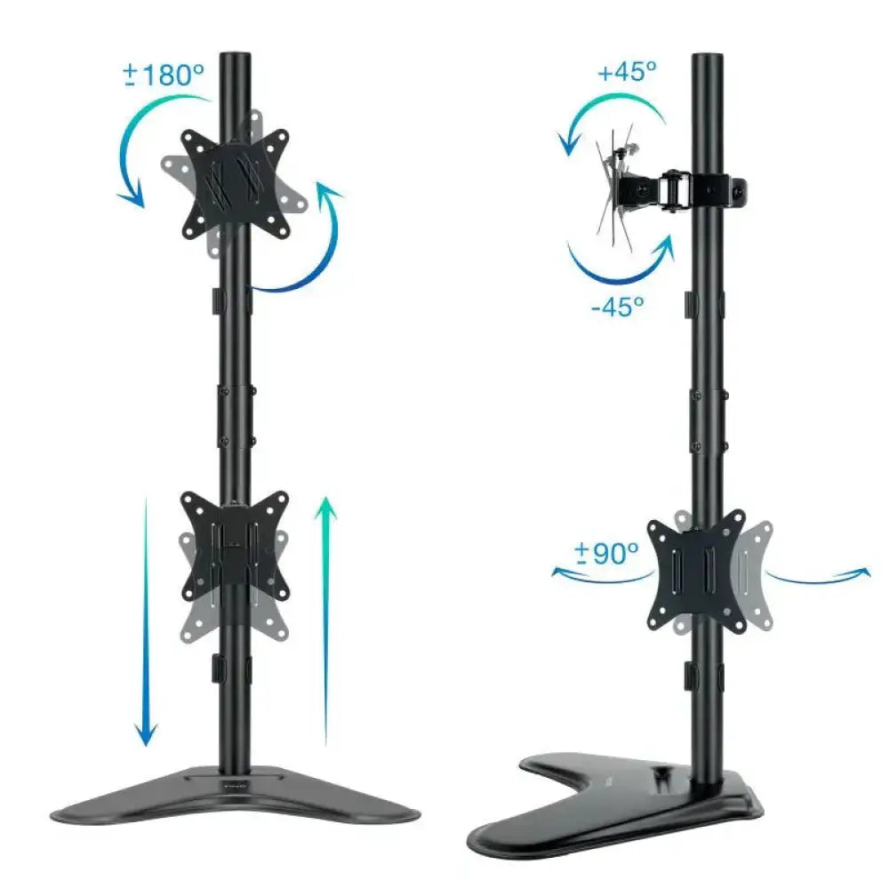 Tooq Soporte mesa DB1703TNV-B  2 brazos Vertical - detalle
