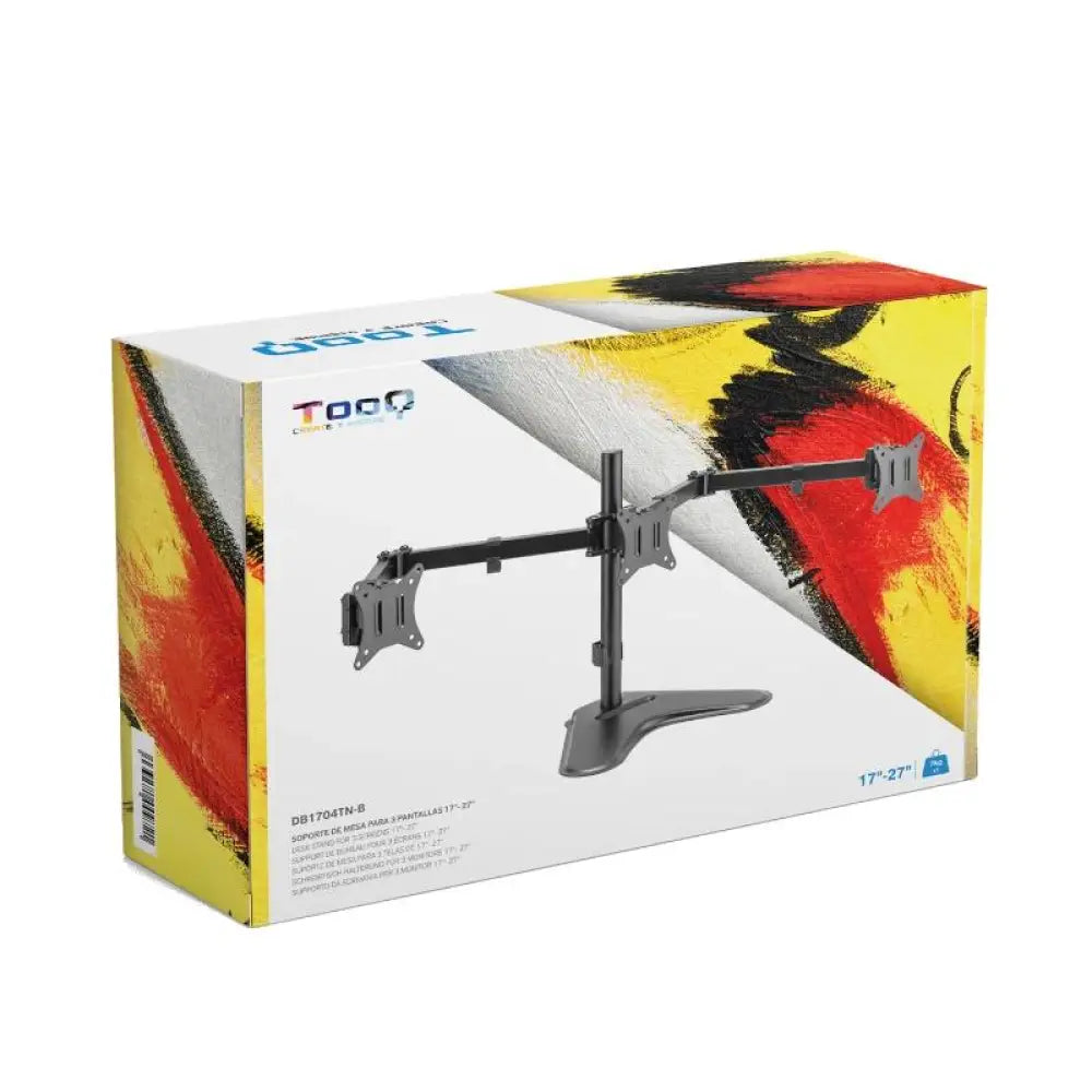 Tooq Soporte mesa DB1704TN-B 3 brazos 17-27" - detalle