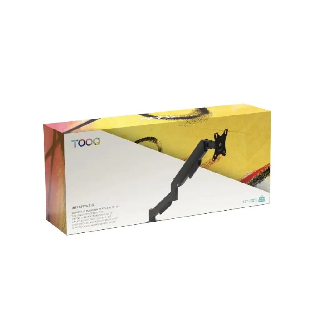 Tooq Soporte mesa DB1733TNR-B 1 brazo 17-32 Negro - detalle