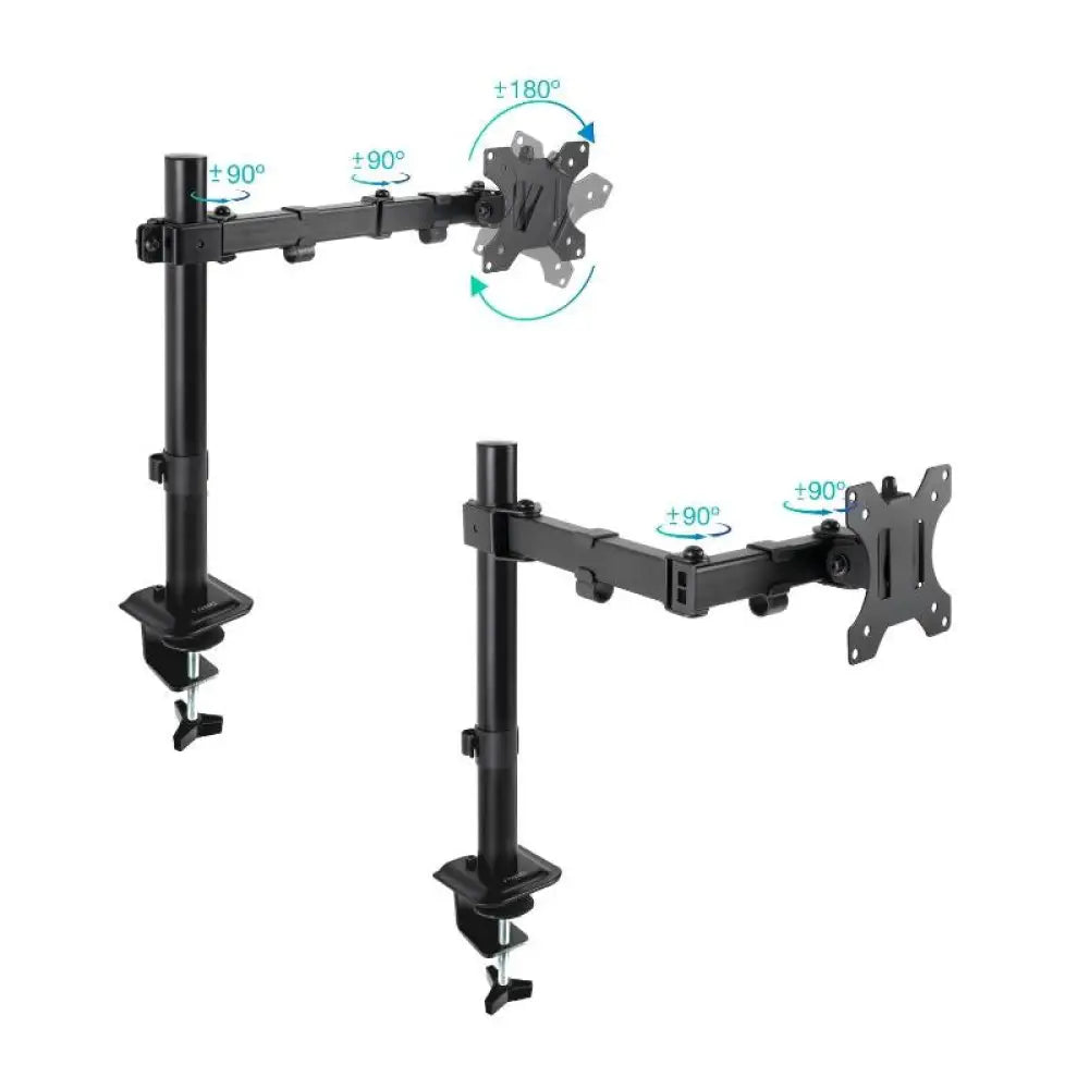 Tooq Soporte mesa DB1801TN-B 1 brazo 17-32" - detalle