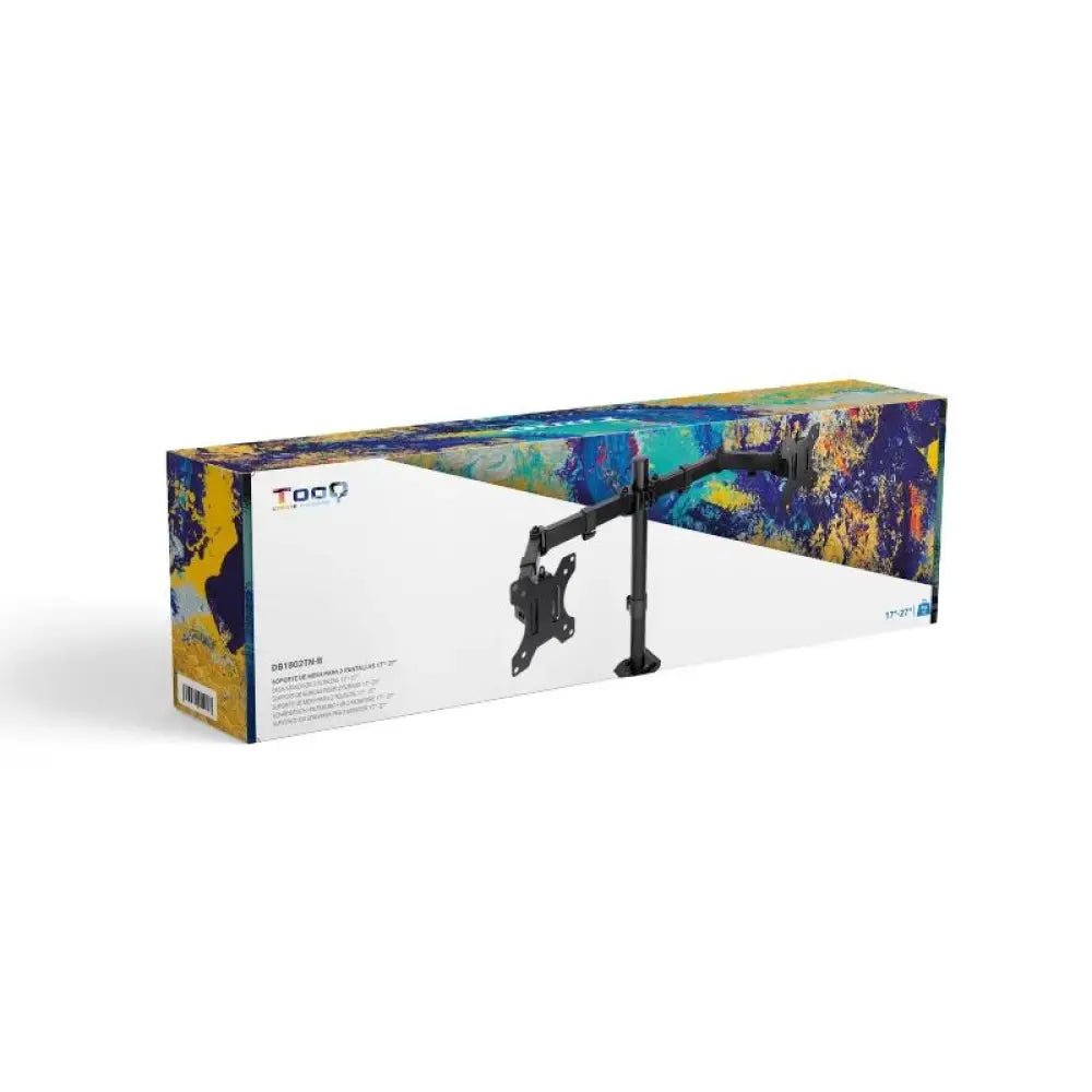 Tooq Soporte mesa DB1802TN-B 2 brazos 17-27" - detalle