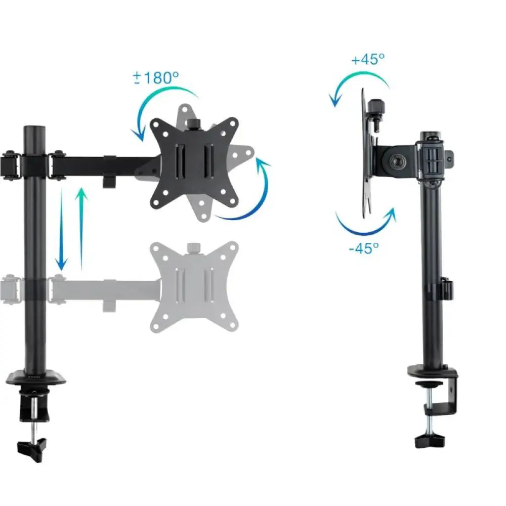 Tooq Soporte mesa DB1802TN-B 2 brazos 17-27" - detalle