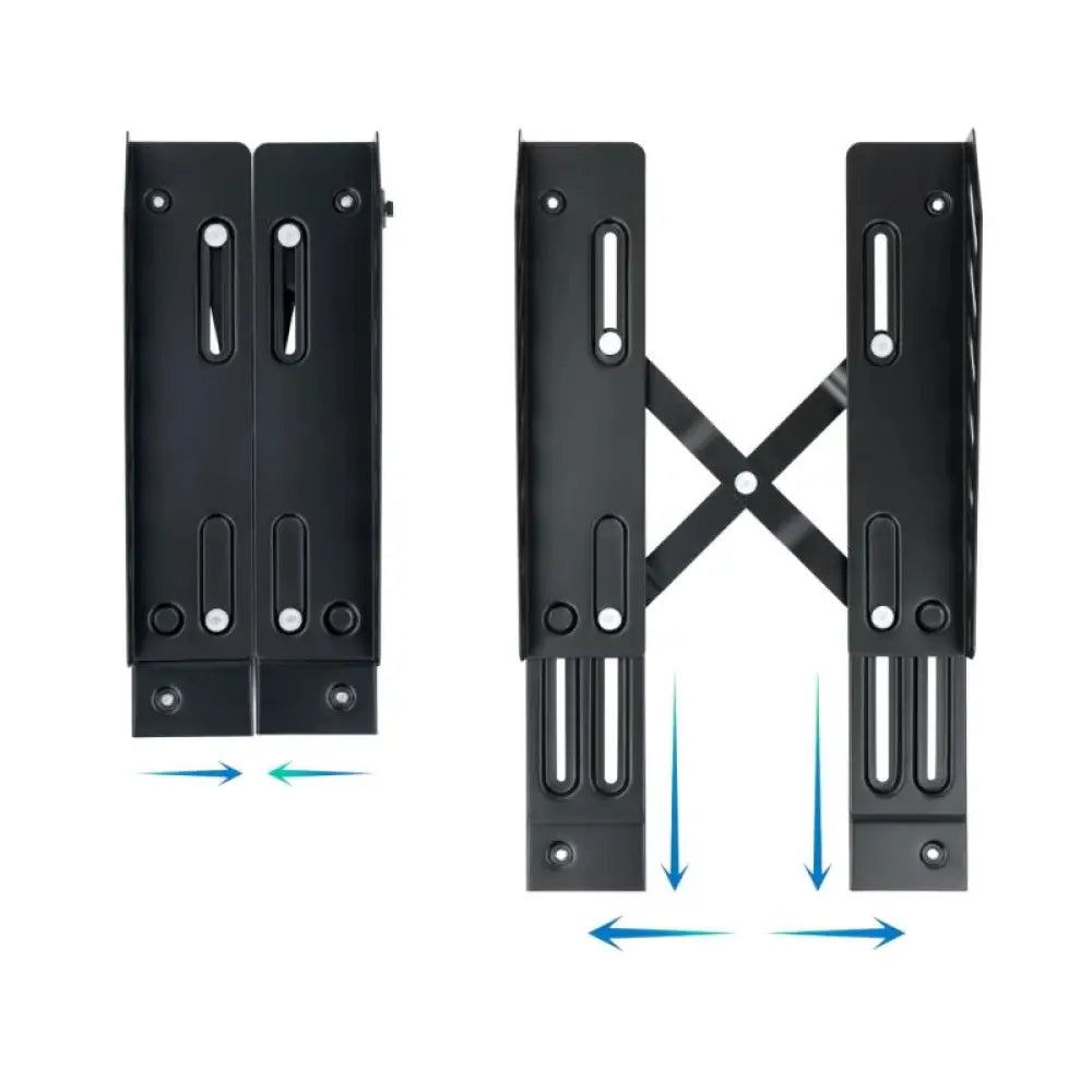 Tooq Soporte para CPU de suelo con ruedas negro - detalle