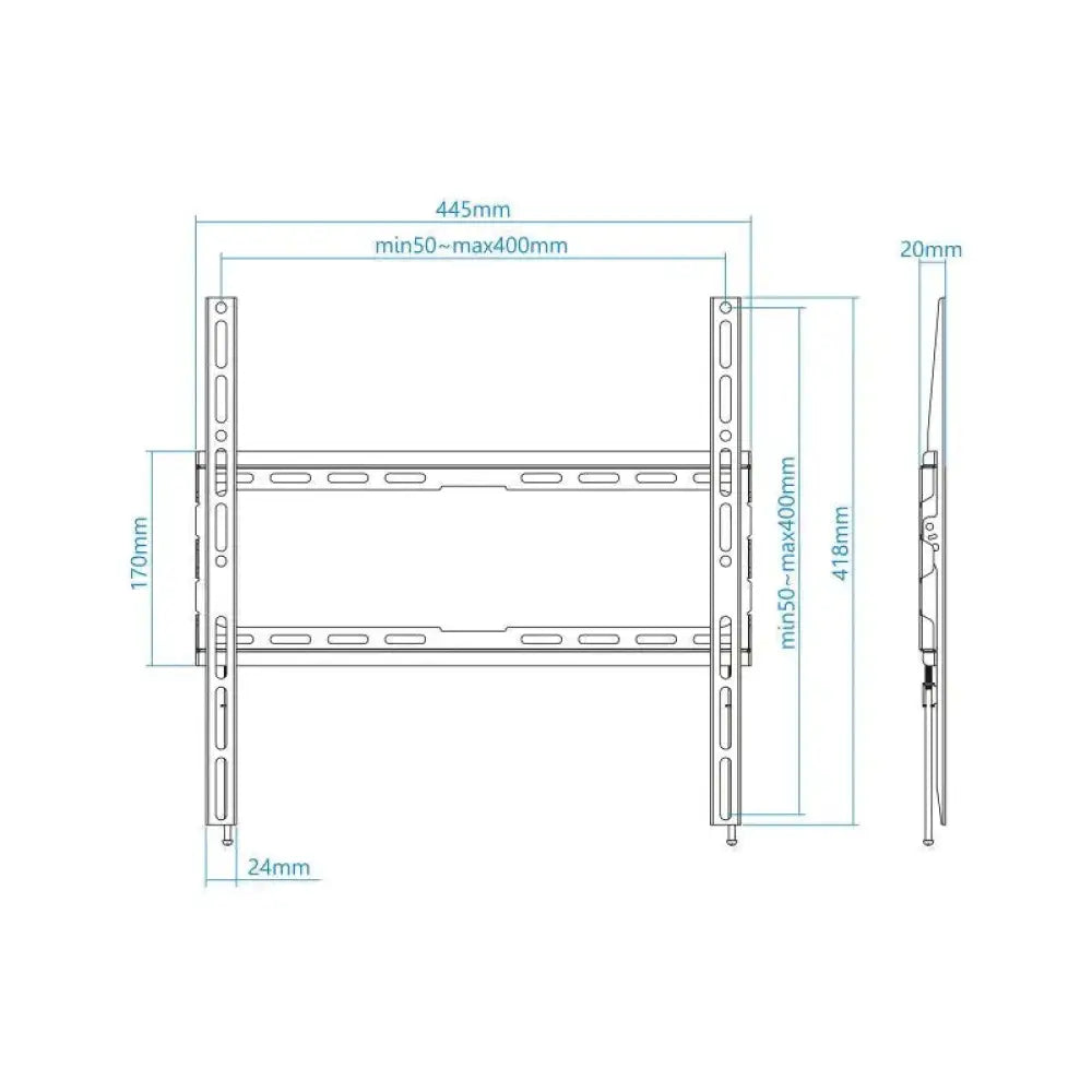Tooq Soporte pared LP1070F-B pantallas 32"-70" - detalle