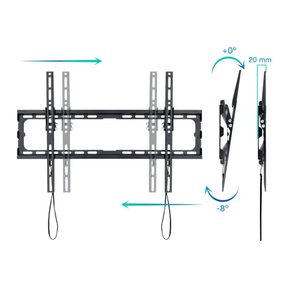 Tooq Soporte pared LP1081T-B incl pantallas 37-80" - detalle